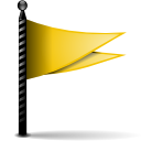 žlutá vlaječka
